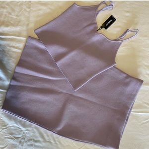 Express Body Contour Set Crop Tank w/ Pencil Skirt SMALL